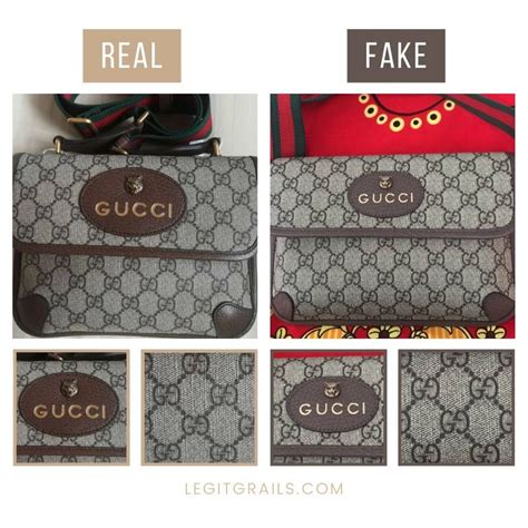 gucci drawstring bag fake|How to Spot a FAKE GUCCI Bag .